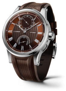Automatic Deck Chronometer White Gold Brown