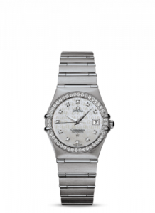 Constellation Automatic 27.5 '95 Stainless Steel / Diamond / Silver Omega