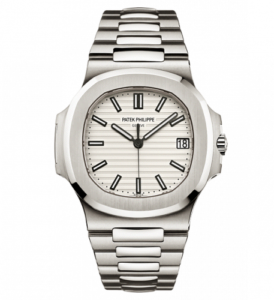 Nautilus 5711 Stainless Steel / White