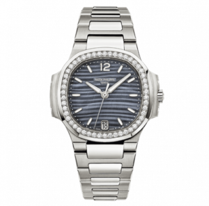Nautilus 7018 Stainless Steel / Blue