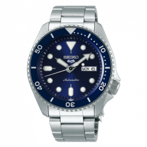 5 Sports Sports Style Stainless Steel / Blue / Bracelet