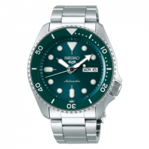 5 Sports Sports Style Stainless Steel / Green / Bracelet