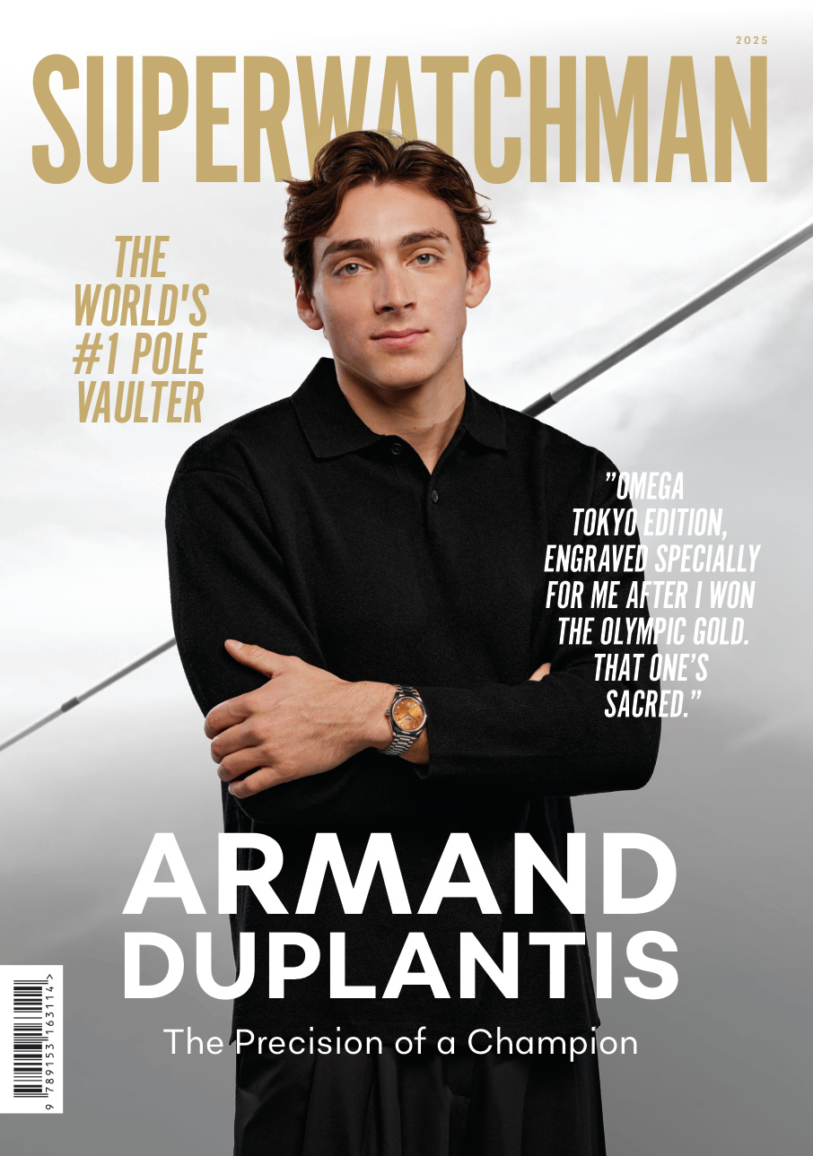 Mondo Duplantis on the cover of Superwatchman 2025